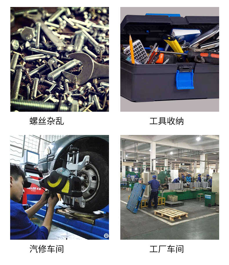 多功能工业重型工具柜汽修车间工厂五金收纳加厚铁皮双开门抽屉锁